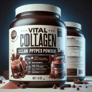 Read more about the article Vital Proteins Collagen Peptides Powder, Promotes Hair, Nail, Skin, Bone and Joint Health, Chocolate, 13.5 oz, Pack of 1